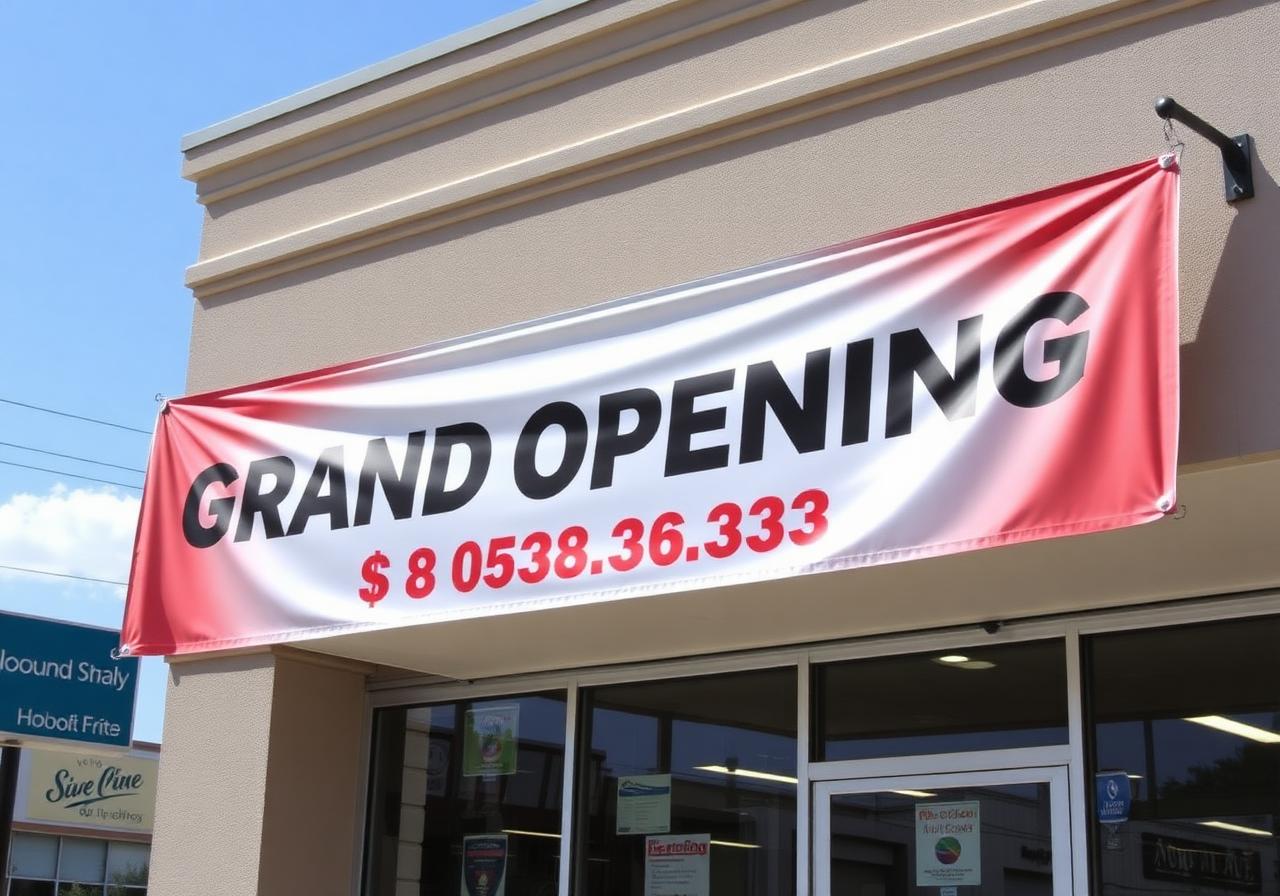 Grand Opening Banner