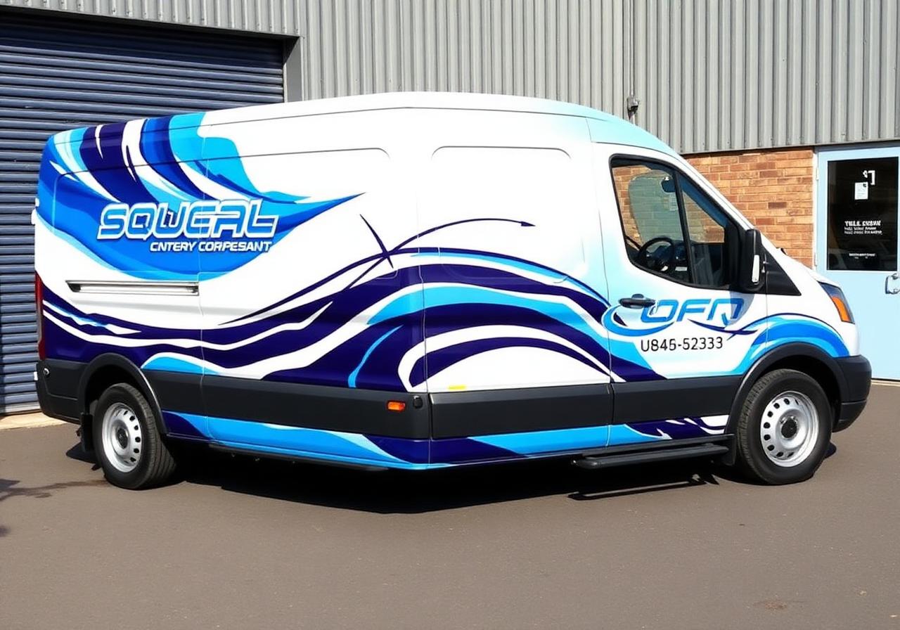 Commercial Van Wrap